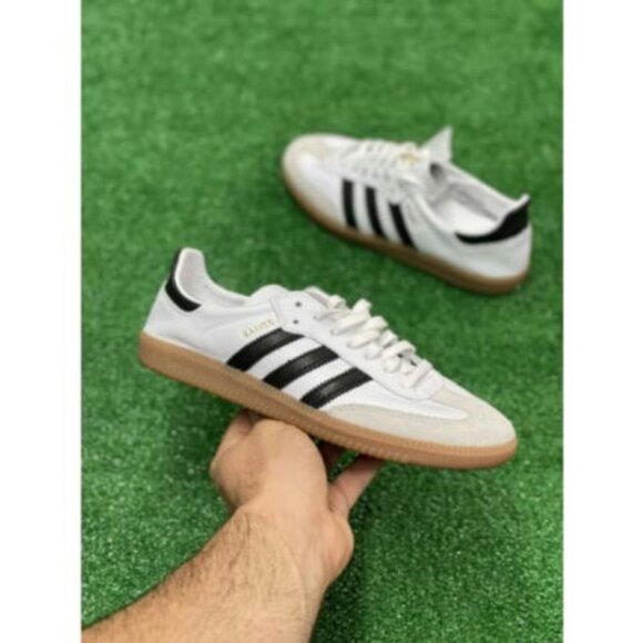 Adidas Samba Decon Low Mens Sportswear Shoes White IF0642 NEW Size 7.5 - Picture 1 of 5